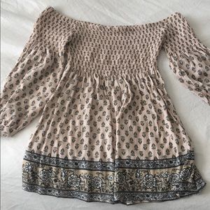 Off the shoulder top